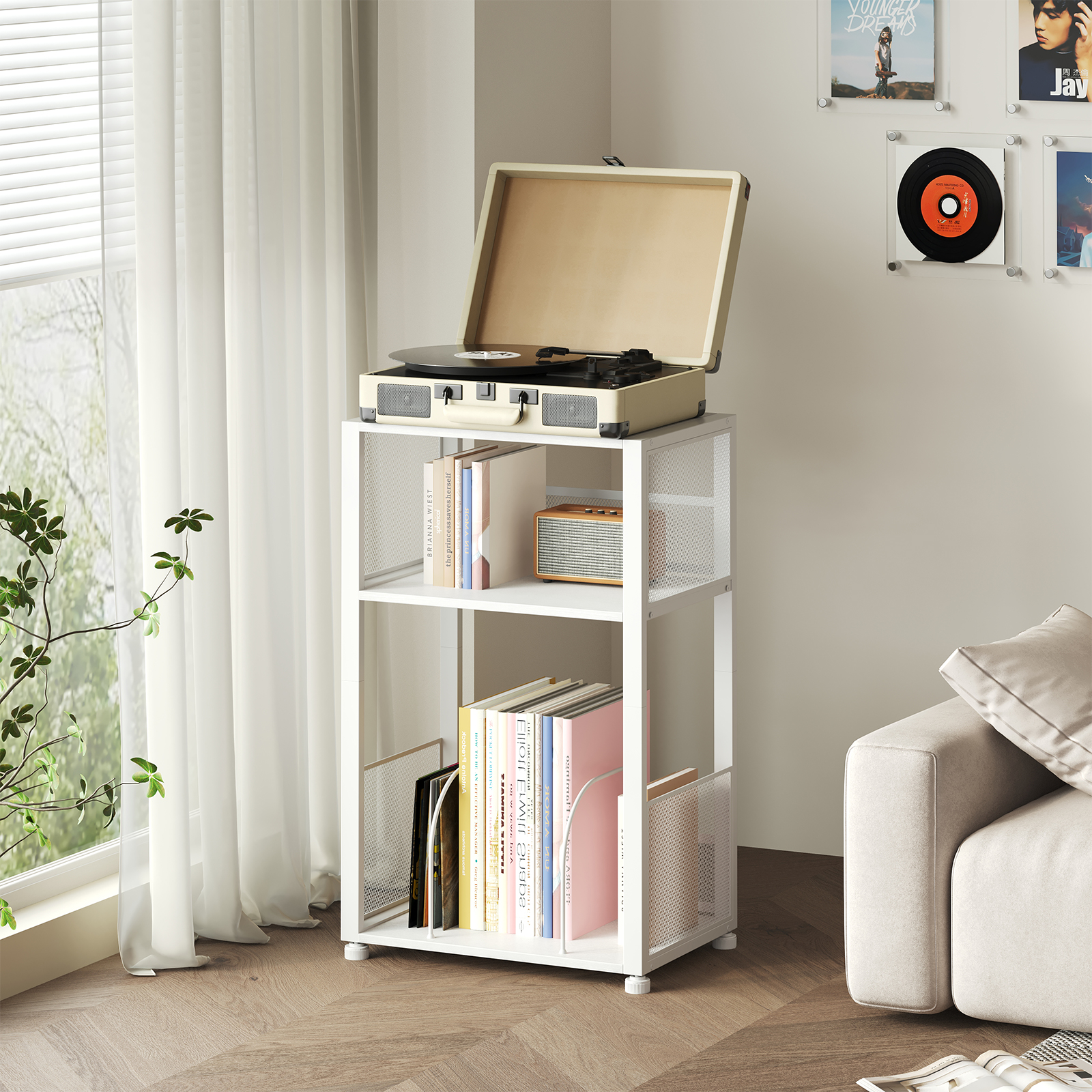 JHK 3-Tier Metal AV Media Stan - Home Cinema Media Player recensione e prezzo