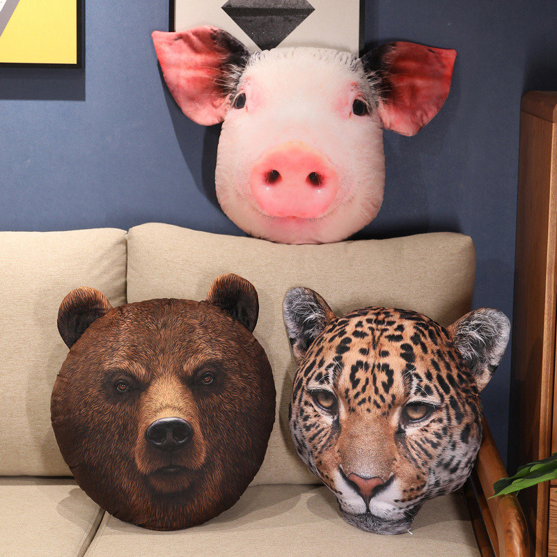 40cm 3D Simulation Animal Head - Home Cinema Chairs recensione e prezzo