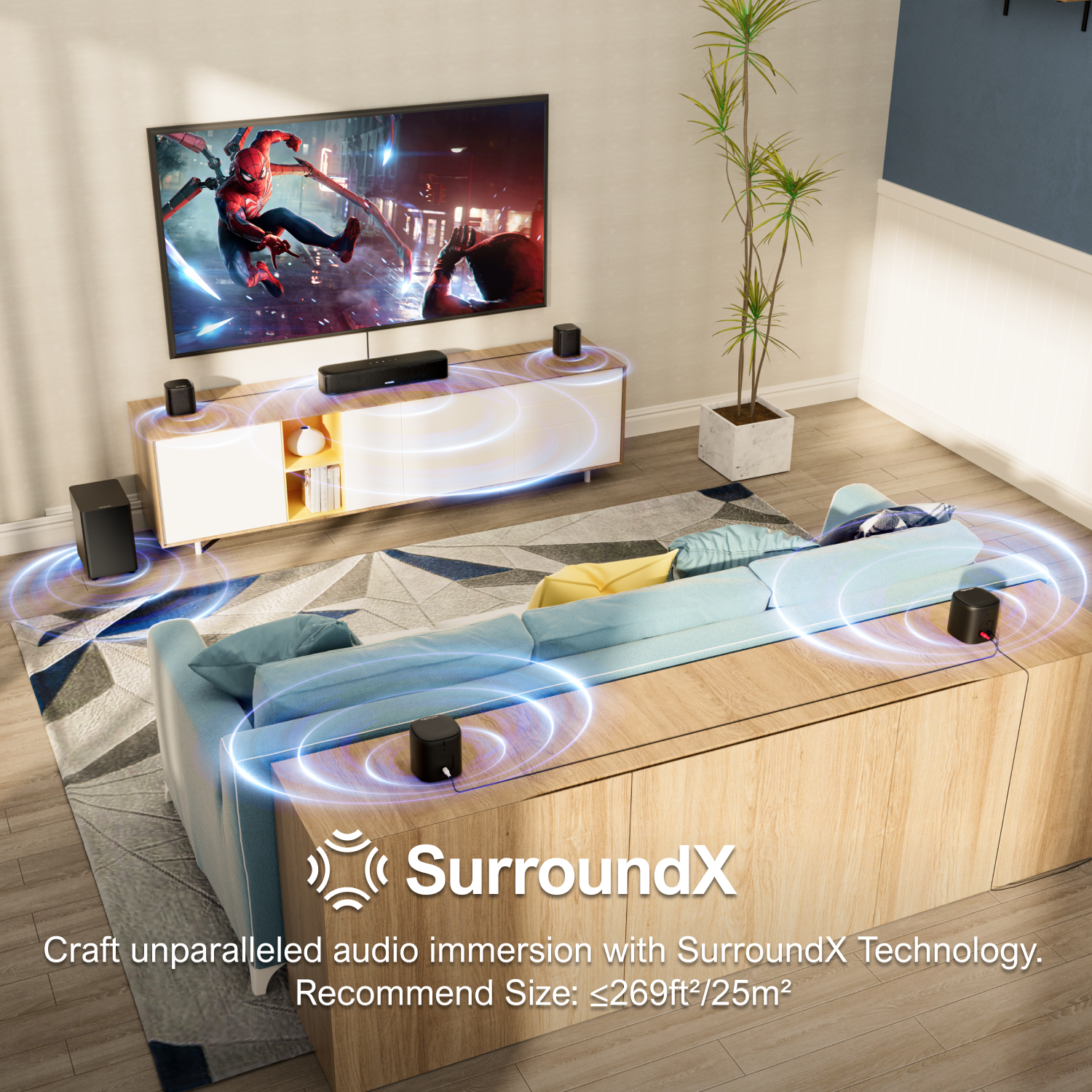 ULTIMEA 7.1 Channel Sound Bar  - Home Cinema Dolby Atmos recensione e prezzo