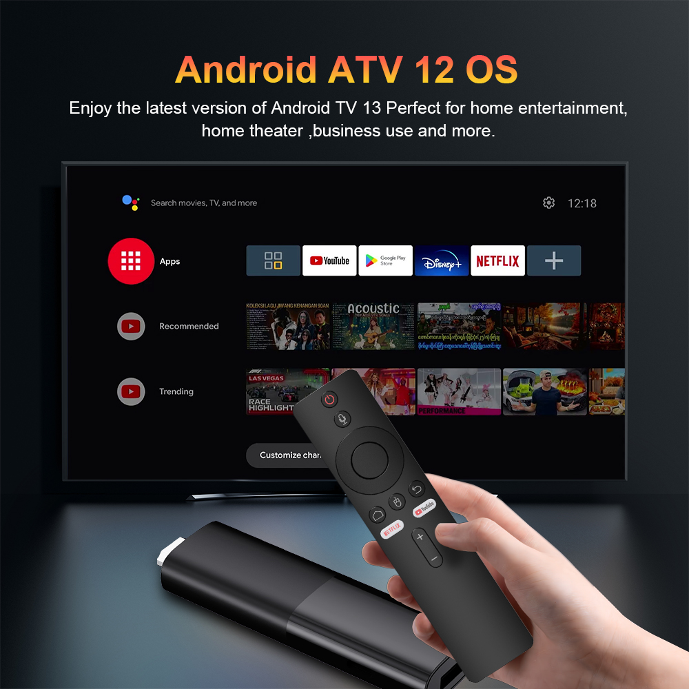 Velec Android 12 Smart Stick 8 - 4K Media Player recensione e prezzo