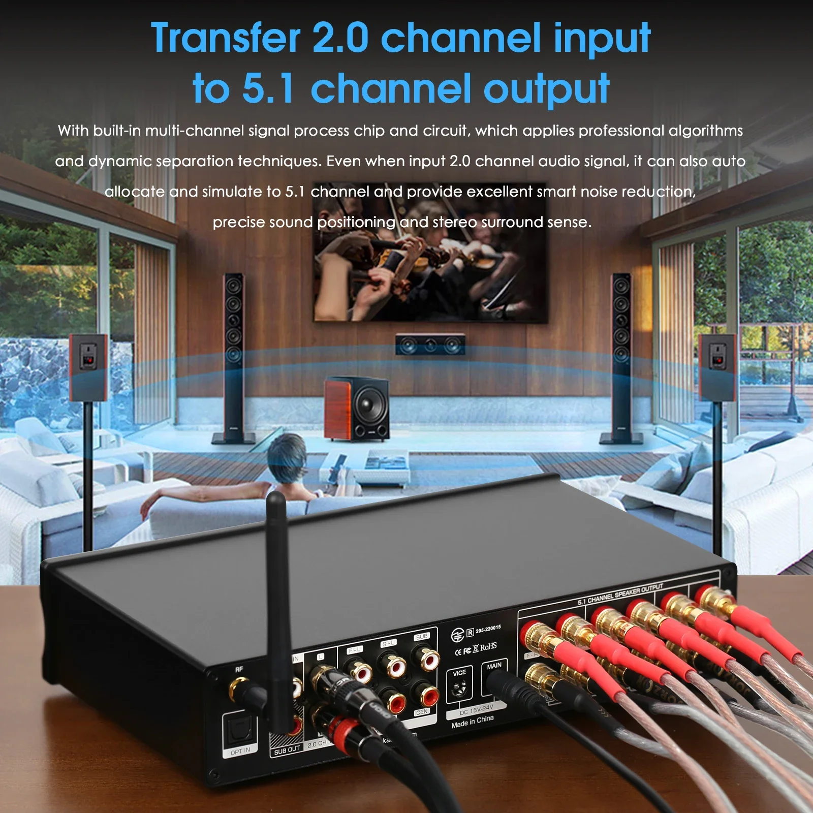 Douk Audio 5.1 Channel Digital - Home Cinema Onkyo 5.1 recensione e prezzo
