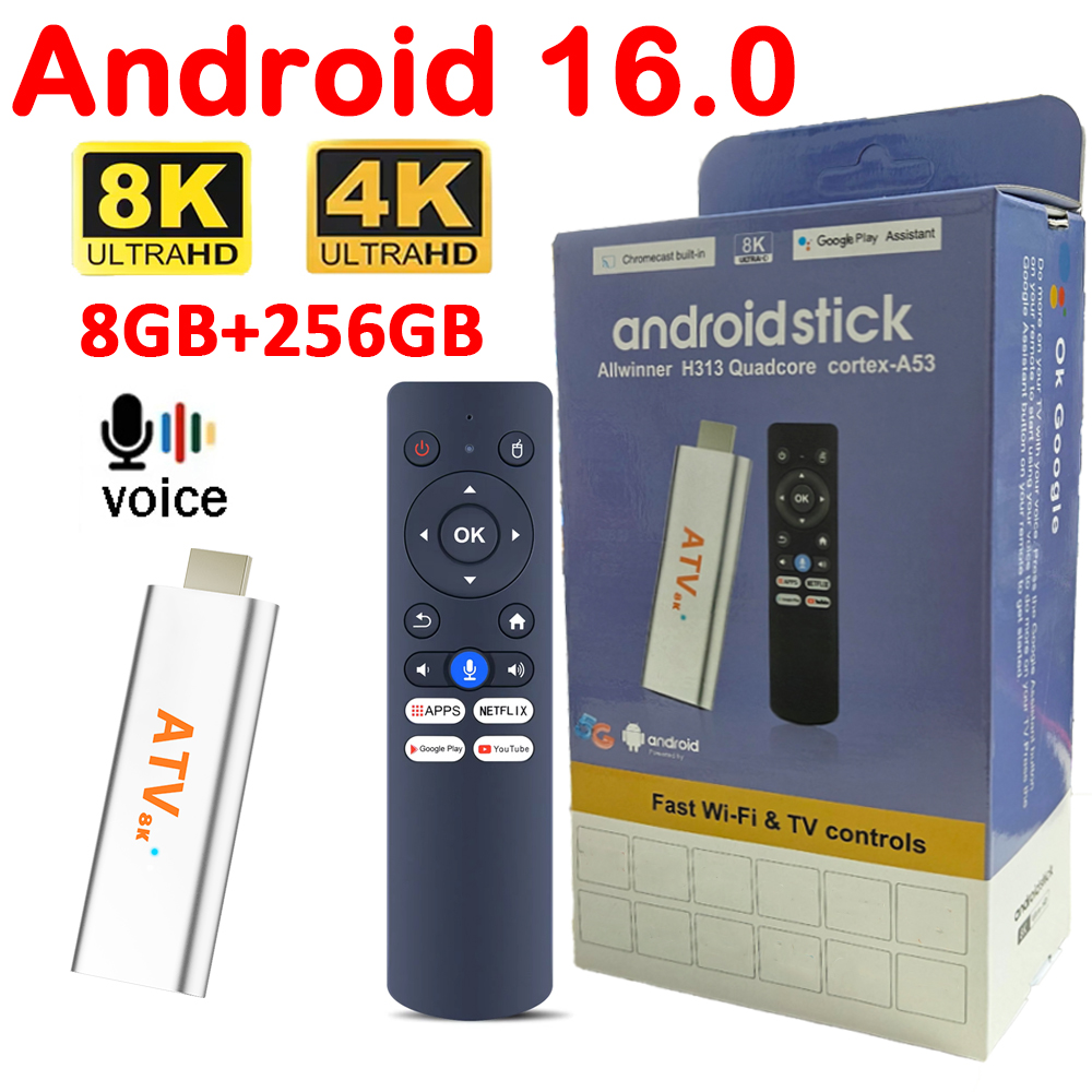 Android 16 TV Stick Q15 8GB 25 - 4K Media Player recensione e prezzo