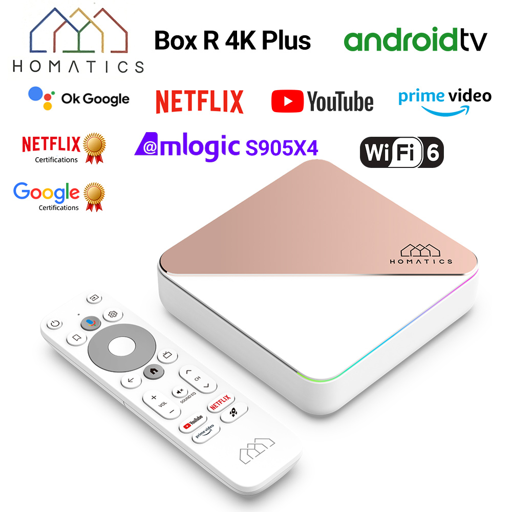 HOMATICS Box R 4K Plus TV Box  - Home Cinema Dolby Atmos recensione e prezzo