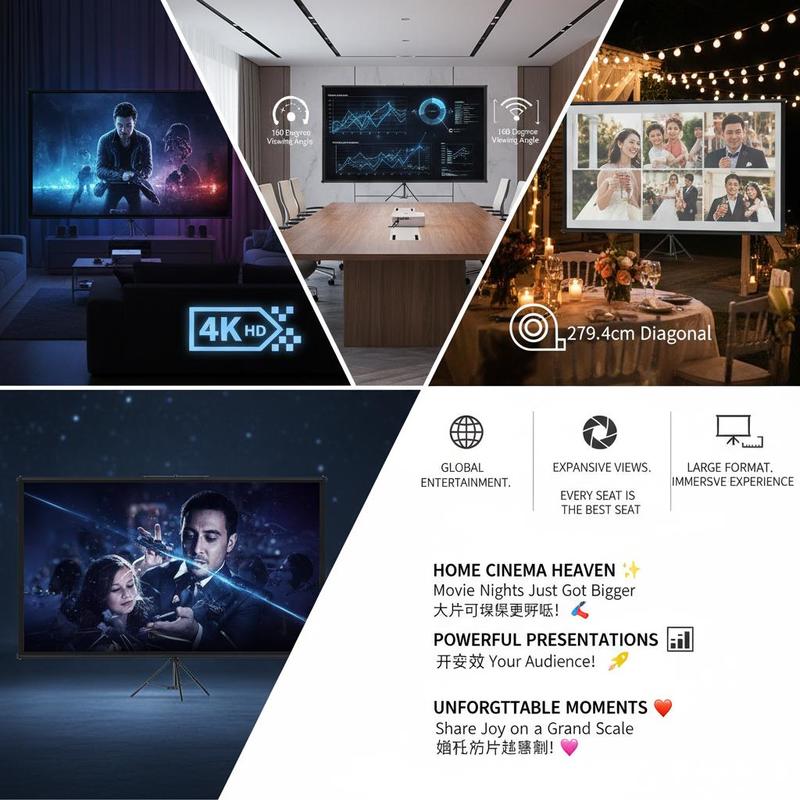 Portable Projection Display 11 - Home Cinema Gaming recensione e prezzo
