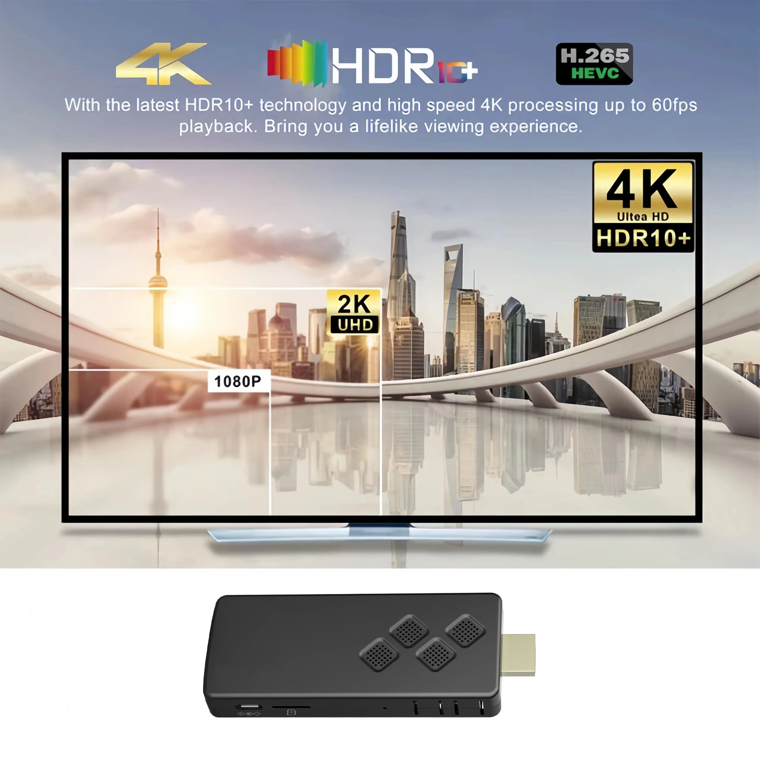 Q2 New Smart TV Stick High-per - 4K Media Player recensione e prezzo