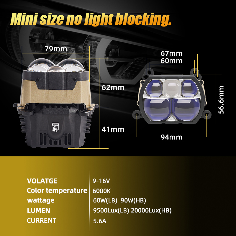 SANVI 180W PX8 Square Bi LED M - Projector Lamp Replacement recensione e prezzo