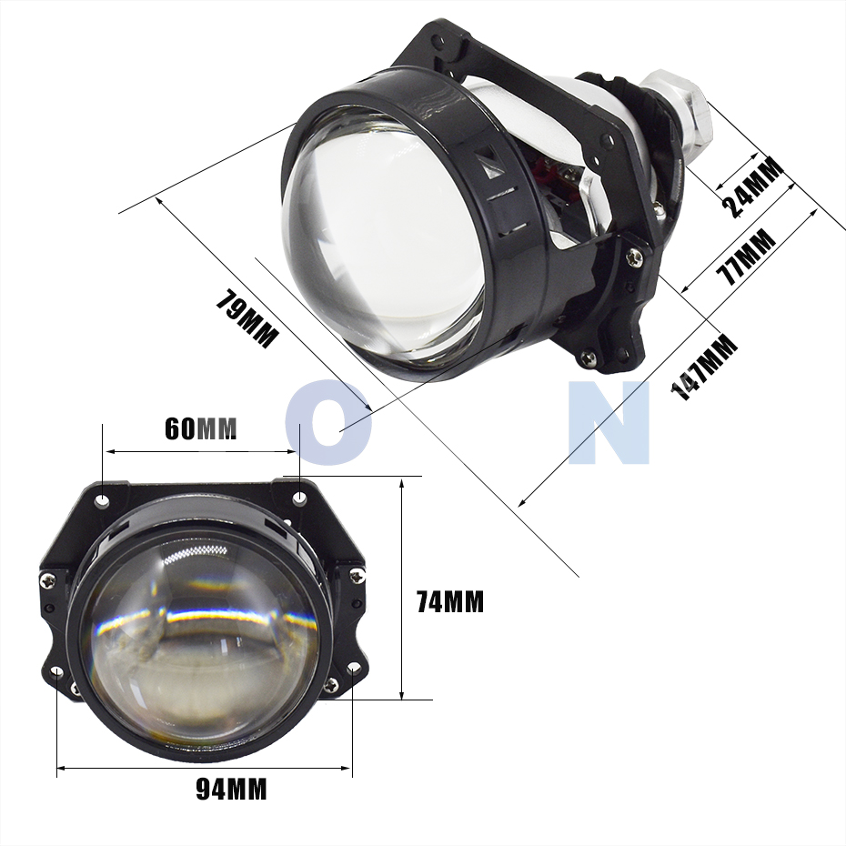 Ronan 40W 3inch Bi-Led Project - Projector Lamp Replacement recensione e prezzo