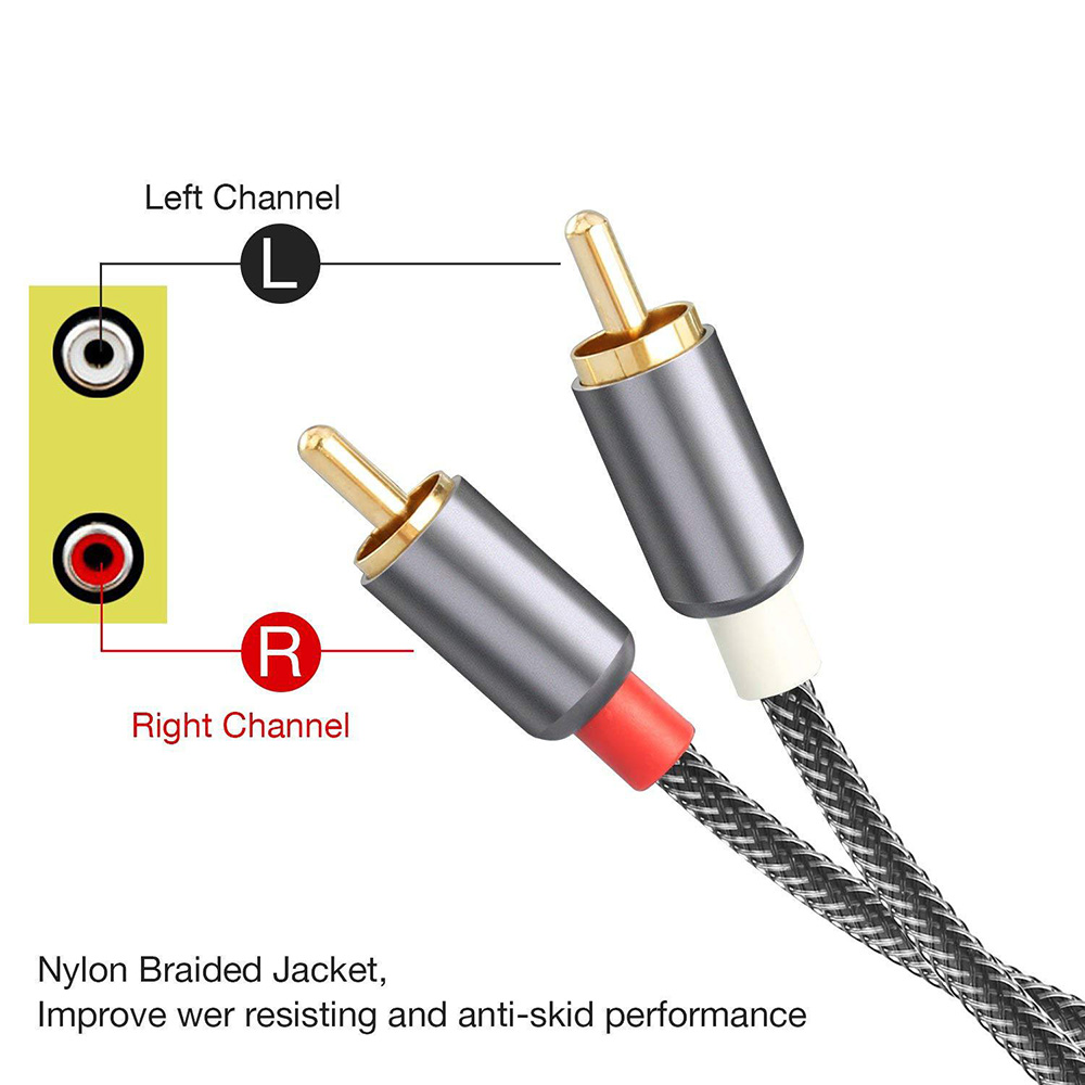 2RCA To 2 RCA Male To Male Aud - Home Cinema Sound System recensione e prezzo