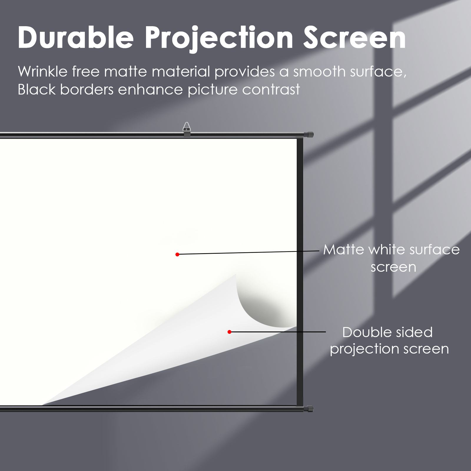 LEJIADA 16:9 Wall Mounted Whit - Home Cinema Rack recensione e prezzo