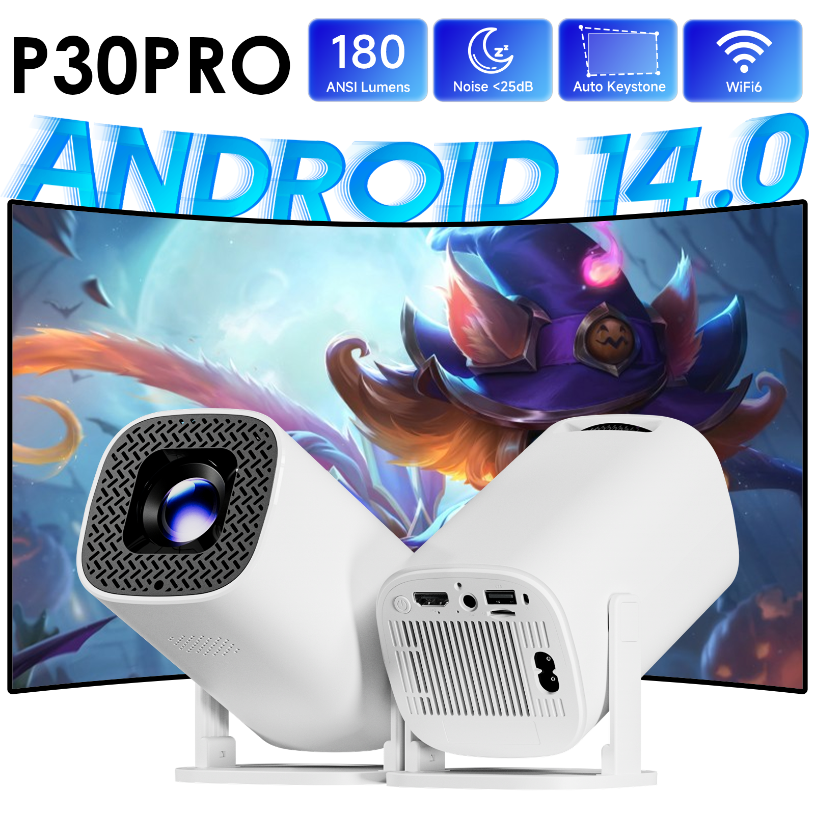 P30 PRO Smart Mini Projector A - Home Cinema Rack recensione e prezzo