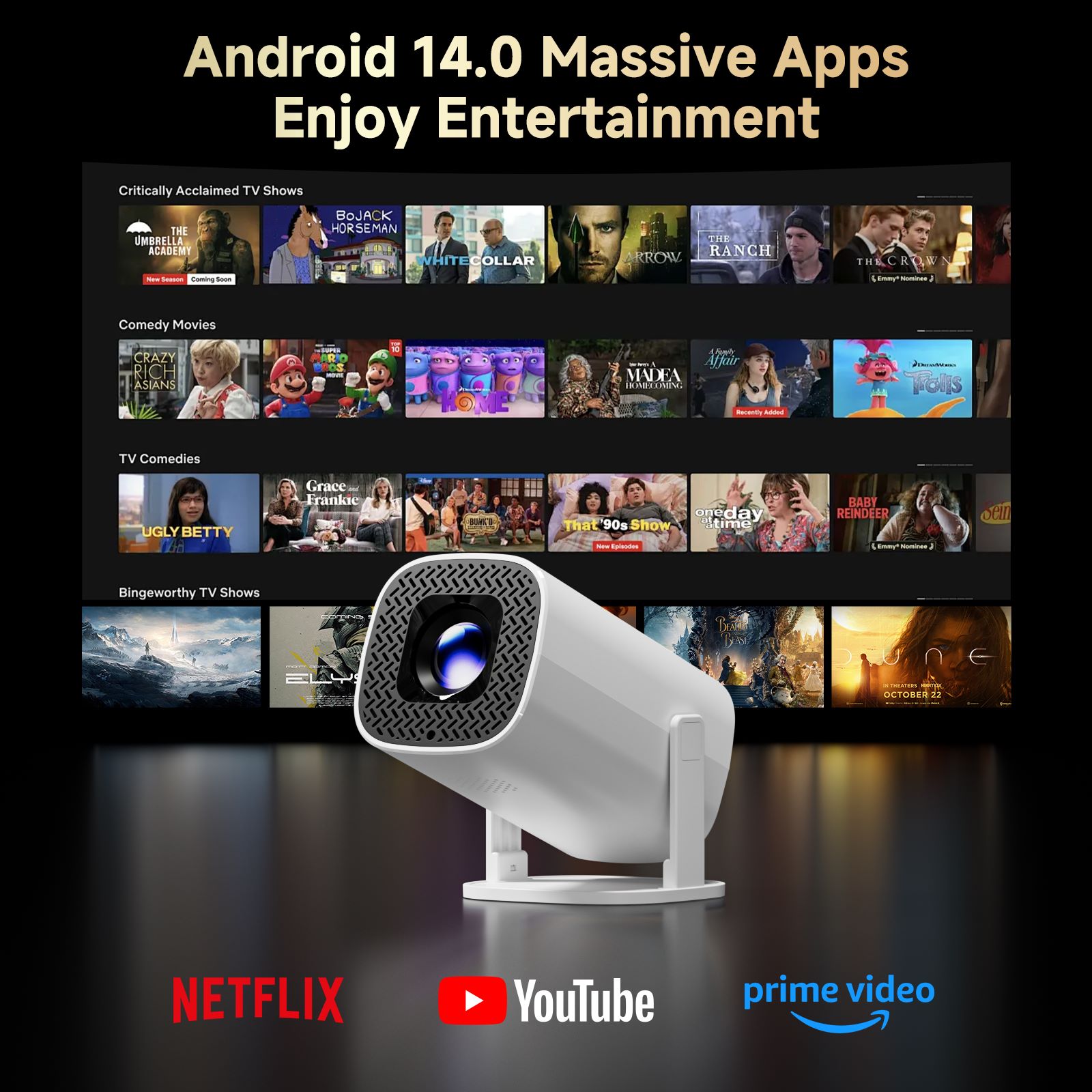 P30 PRO Smart Mini Projector A - Home Cinema Rack recensione e prezzo