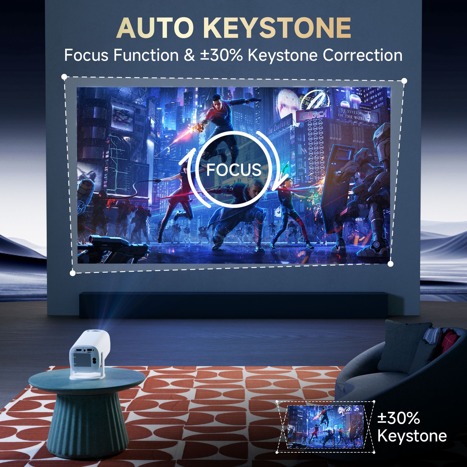 P30 PRO Smart Mini Projector A - Home Cinema Rack recensione e prezzo