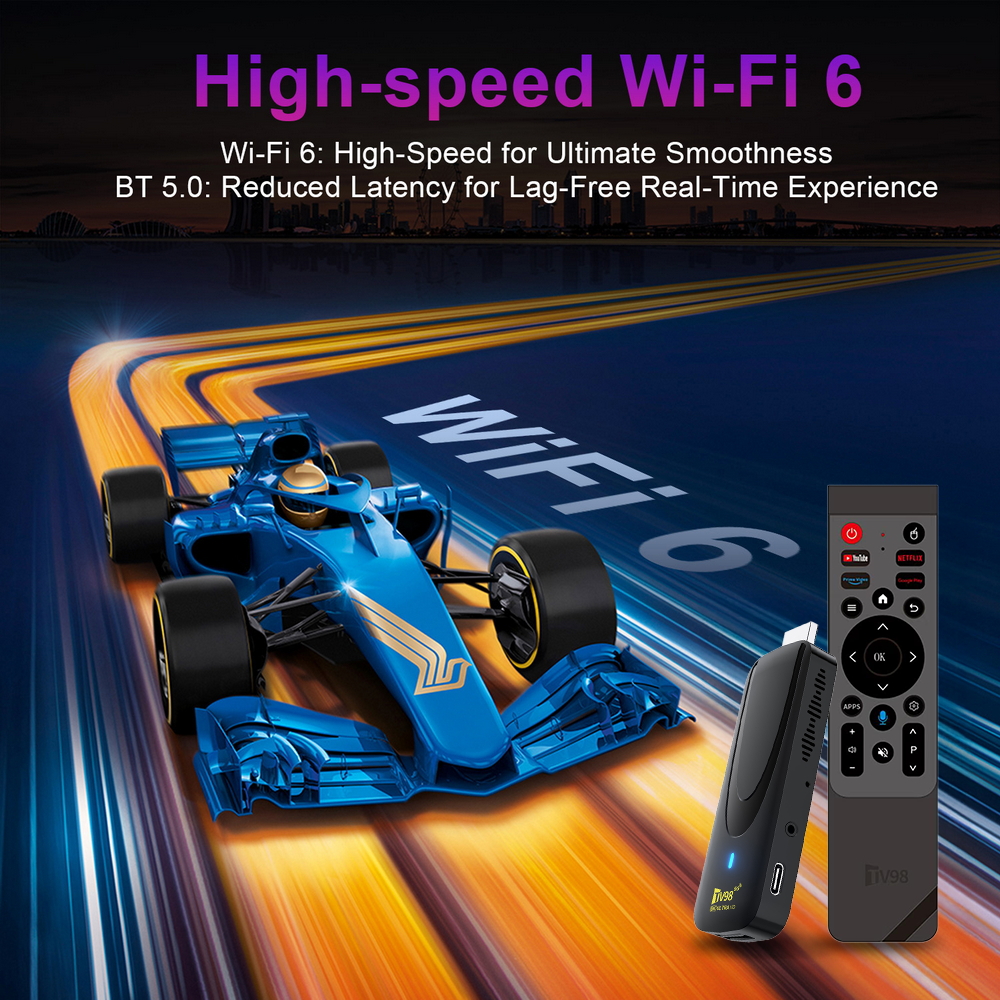 TV Stick HD 8K 4K 1080P Rockch - 4K Media Player recensione e prezzo