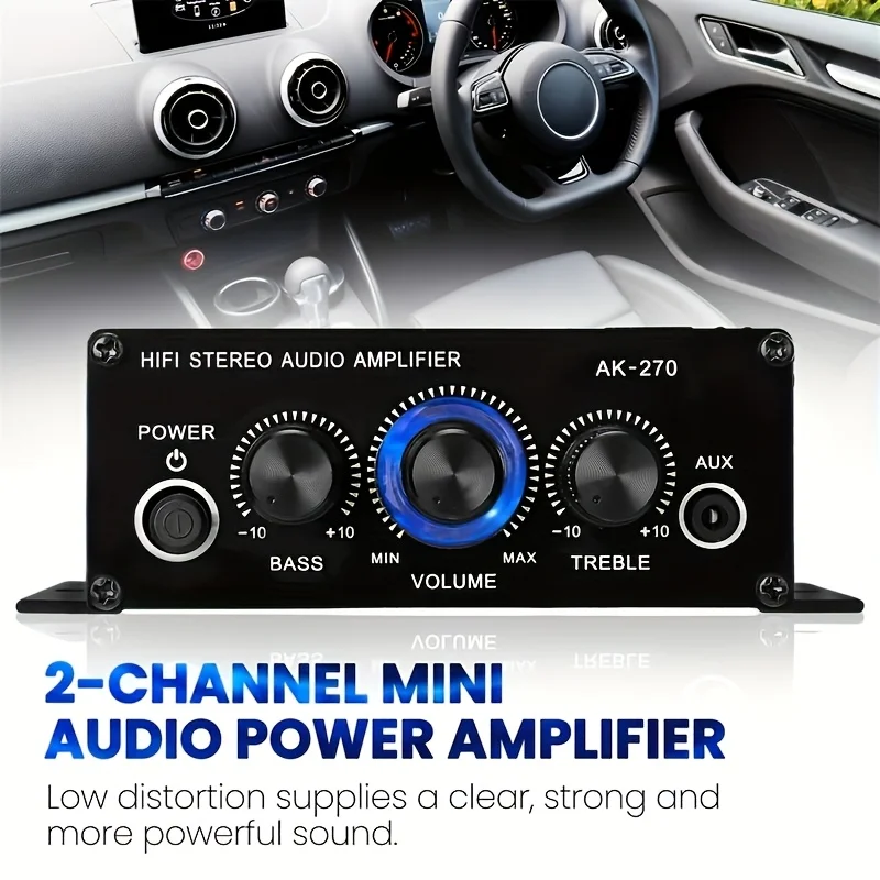 AK-270 400W Mini Power Amplifi - Home Cinema Sound System recensione e prezzo