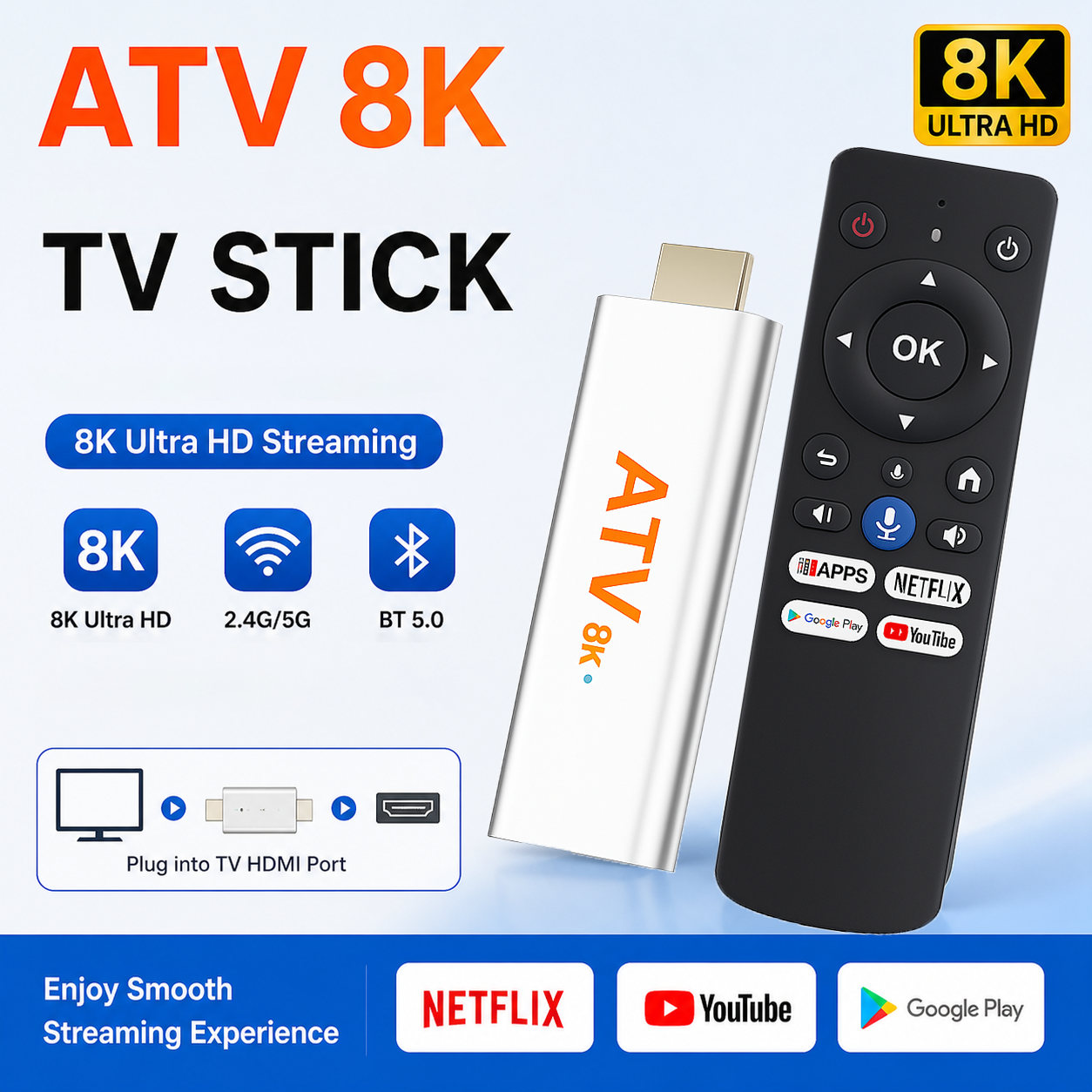 4K Android16 TV Stick Smart TV - 4K Media Player recensione e prezzo