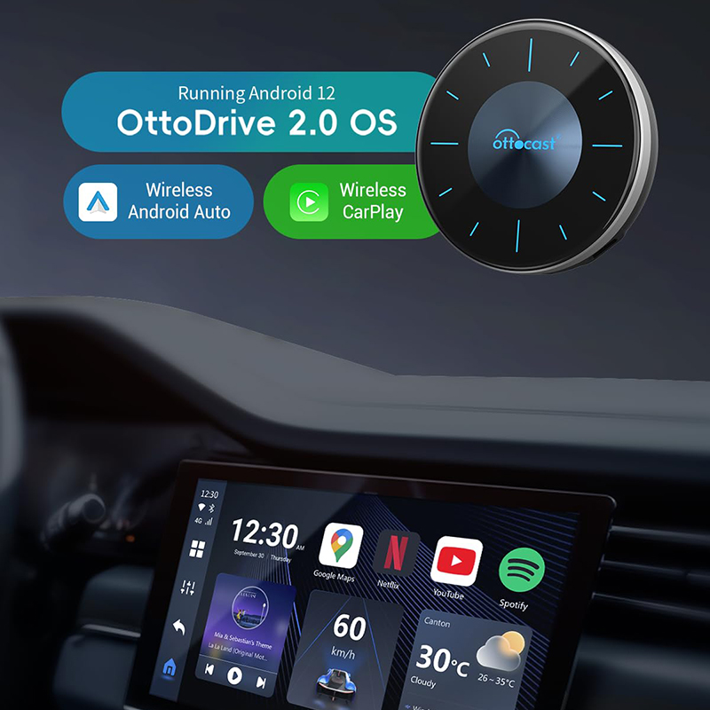 OTTOCAST P3 CarPlay AI Box Wir - Smart Tv Stick recensione e prezzo