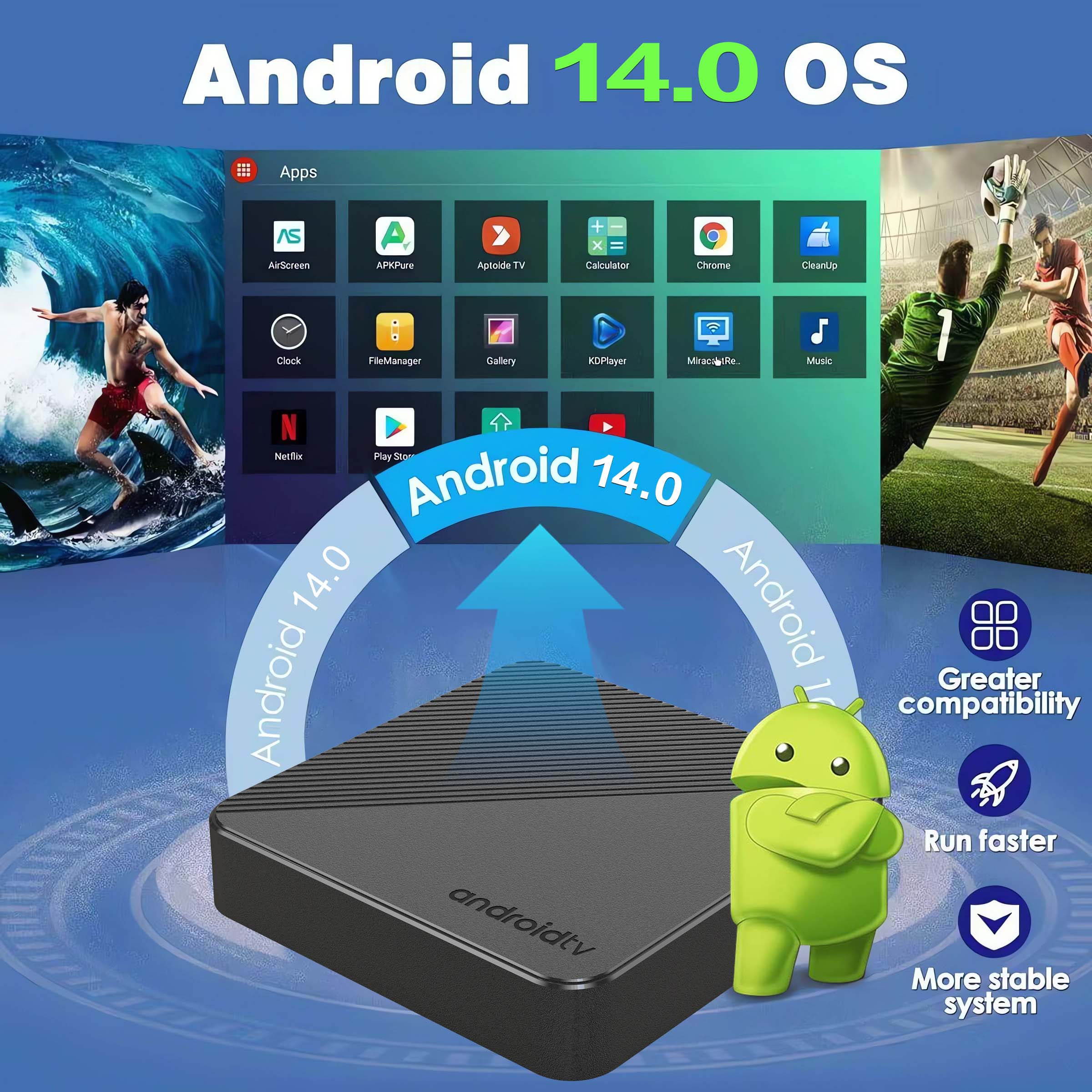 Android14 TV Box Smart Home th - Home Cinema Media Player recensione e prezzo