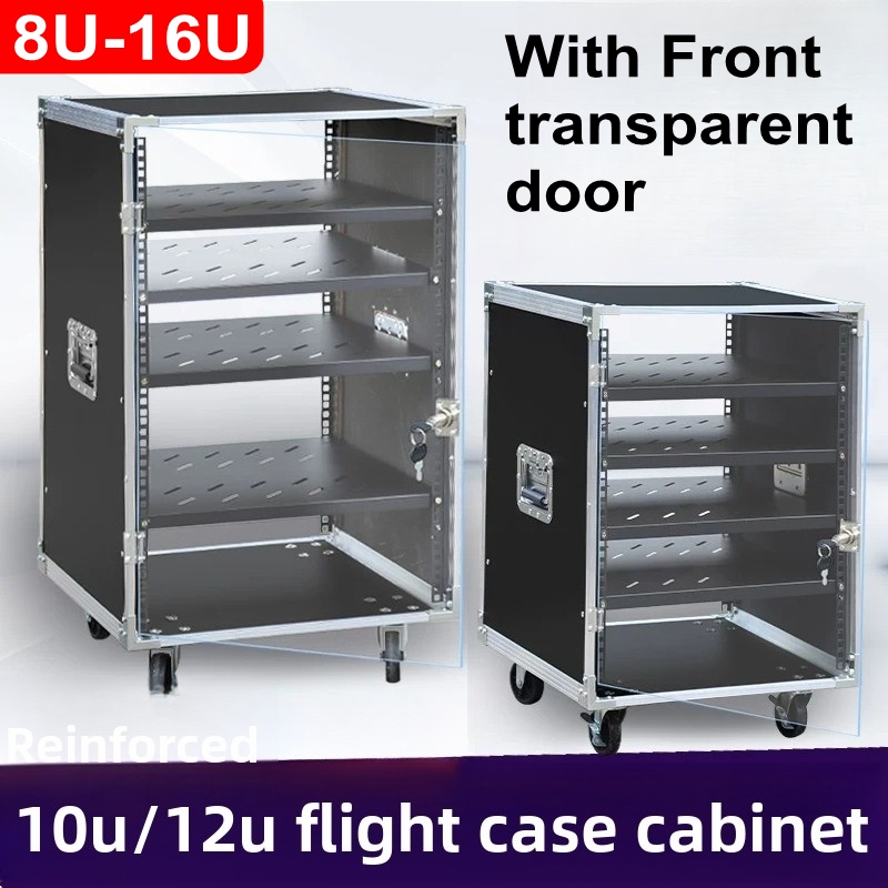 Front transparent door 8U - 16 - Home Cinema Rack recensione e prezzo