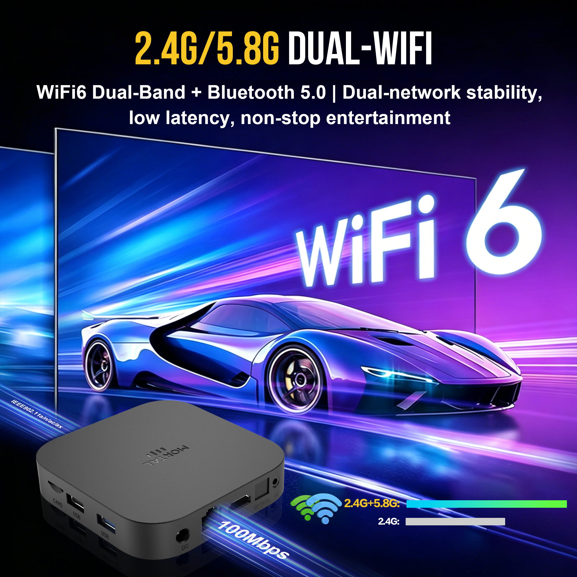 Latest X5S Android 14 TV Box 8 - Home Cinema Media Player recensione e prezzo