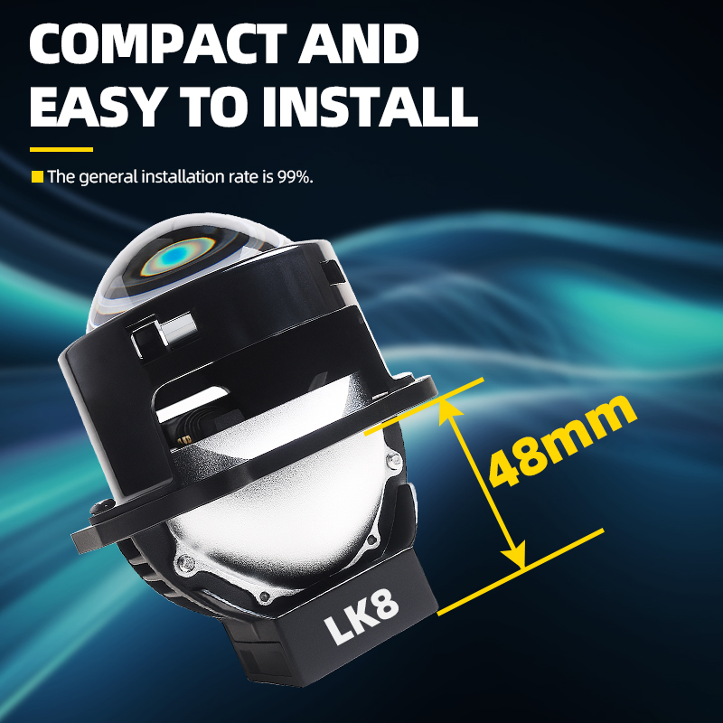 SANVI Car LK8 Bi LED Projector - Projector Lamp Replacement recensione e prezzo